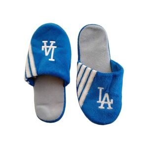 Los Angeles Dodgers Blue White Pair Of Slippers